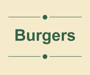 Burgers Menu